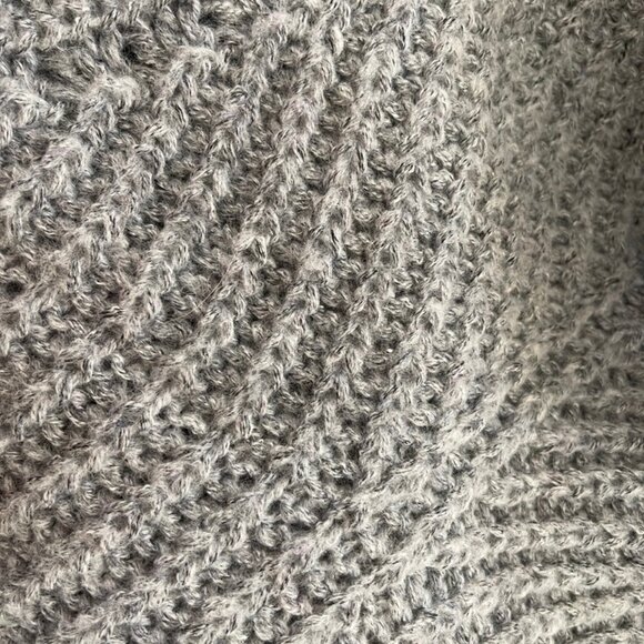 AMUSE SOCIETY Open Knit Powder Blue Sweater with Full Sleeves is NWOT! MEDIUM - Picture 8 of 8